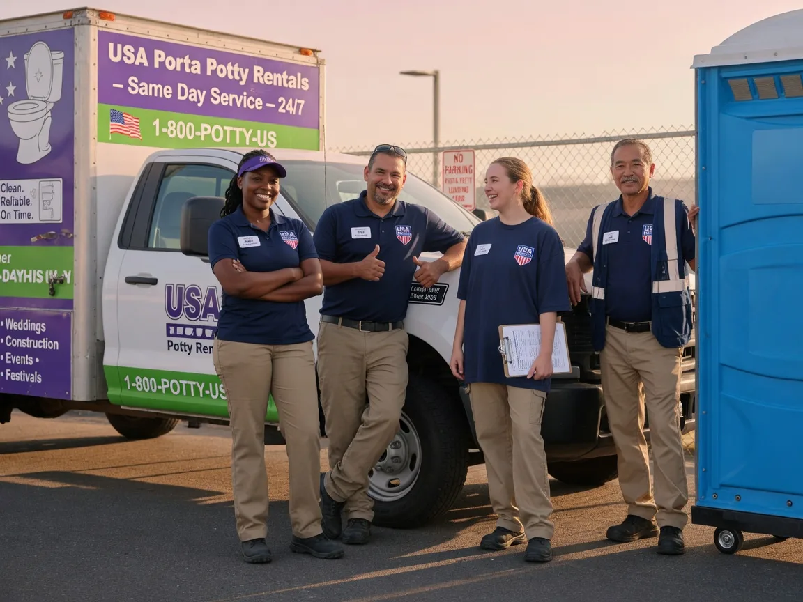 Porta Potty Rental company in Ninnekah, OK
